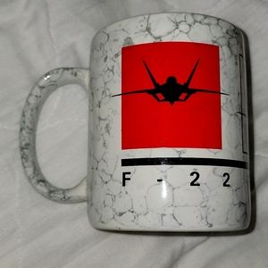 F-22 Fighter Mug
